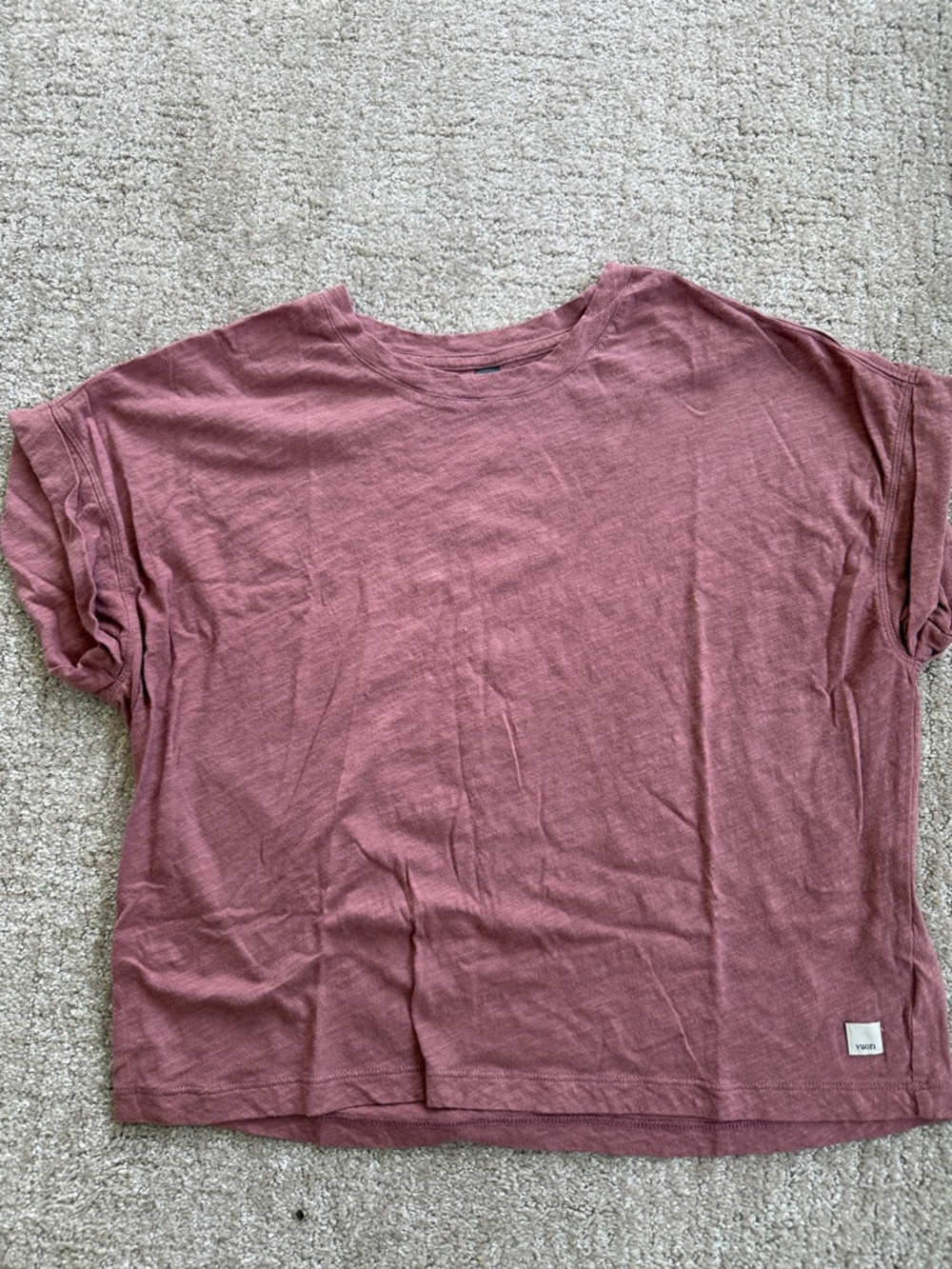 Vuori Women’s short sleeve tee size M